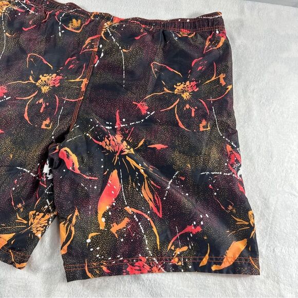 Mens Speedo Orange Water Shorts Swim Trunks 0599 - Picture 11 of 12